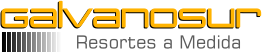 RESORTES A MEDIDA - GALVANOSUR - Fabrica de resortes a medida